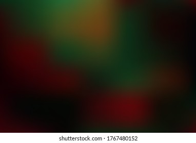Dark Yellow vector abstract layout. Creative illustration in halftone style with gradient. Blurred design for your web site.