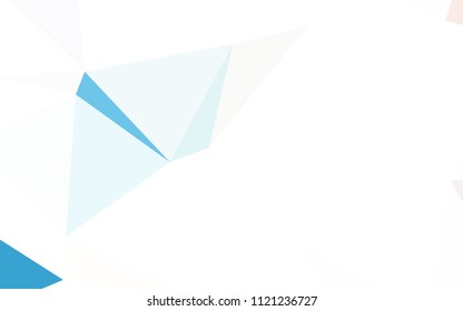Dark Yellow vector abstract mosaic backdrop. Elegant bright polygonal illustration with gradient. Completely new template for your banner.