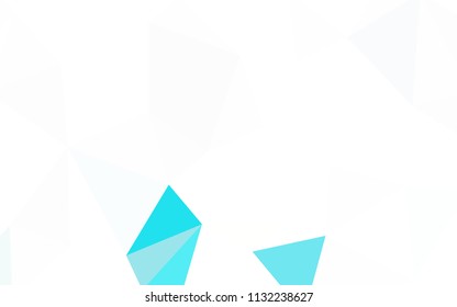 Dark Yellow vector abstract mosaic backdrop. Shining polygonal illustration, which consist of triangles. Completely new template for your banner.