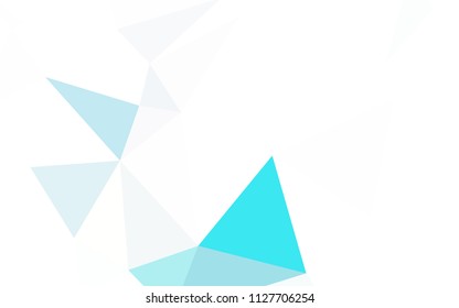 Dark Yellow vector abstract polygonal template. Triangular geometric sample with gradient.  Completely new template for your banner. - Shutterstock ID 1127706254