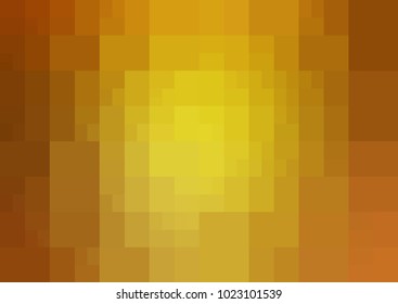 Dark Yellow vector abstract textured polygonal background. Blurry rectangle design. Pattern can be used for background.