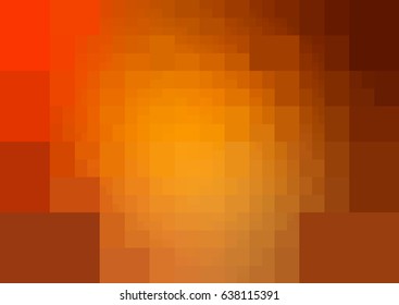 Dark Yellow vector abstract textured polygonal background. Blurry rectangle design. Pattern can be used for background.