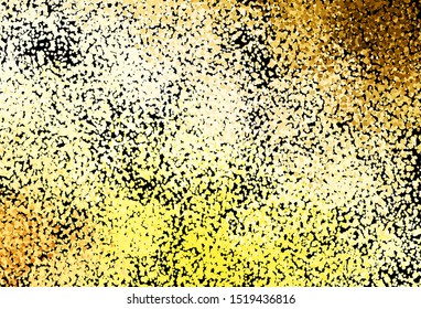 Dark Yellow vector backdrop with memphis shapes. Simple colorful illustration with abstract gradient shapes. Simple design for your web site.