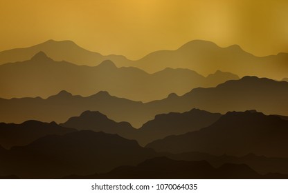 Dark Yellow vector background with bubble shapes. A sample with blurred bubble shapes. A new texture for your  ad, booklets, leaflets.