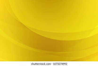Dark Yellow vector background with curved circles. Creative illustration in halftone marble style with gradient. New composition for your brand book.