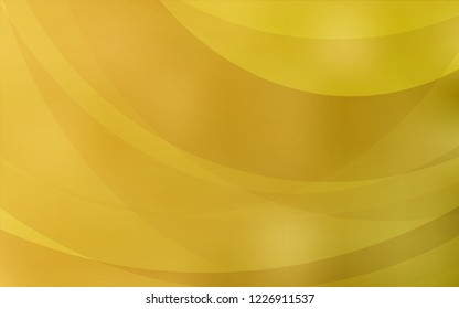 Dark Yellow vector background with lava shapes. Geometric illustration in marble style with gradient.  Textured wave pattern for backgrounds.