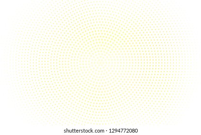 Dark Yellow vector  background with spots. Illustration with set of shining colorful abstract circles. Pattern for textures of wallpapers.