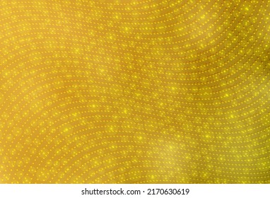 Vector amarillo oscuro Hermosa ilustración de color con círculos borrosos al estilo natural. Burbujas borrosas sobre fondo abstracto con gradiente colorido. Diseño moderno para una tarjeta de visita.