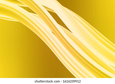 Dark Yellow vector blurred background. Modern abstract illustration with gradient. Blurred design for your web site.