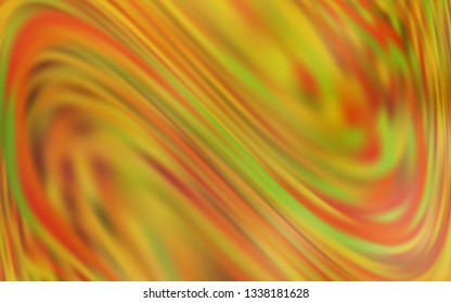 Dark Yellow vector blurred bright pattern. Abstract colorful illustration with gradient. Completely new design for your business.