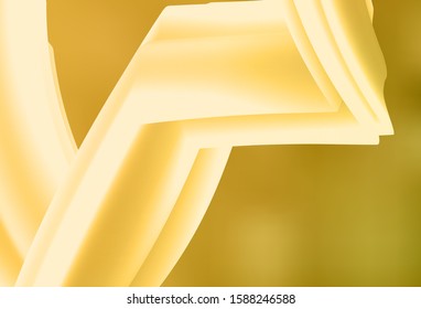 Dark Yellow vector blurred bright template. Abstract colorful illustration with gradient. New way of your design.