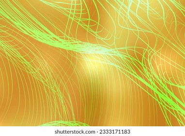 El vector amarillo oscuro borra la textura brillante. Ilustración abstracta moderna con gradiente. Fondo para un teléfono móvil.