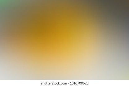 Dark Yellow vector blurred and colored pattern. An elegant bright illustration with gradient. Background for designs.