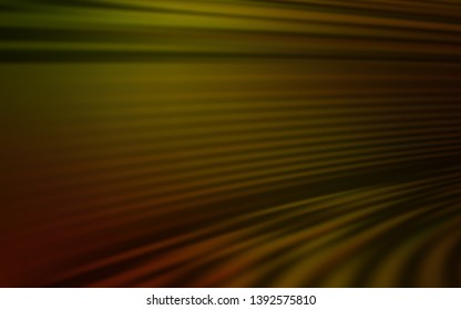 Dark Yellow vector blurred and colored pattern. Glitter abstract illustration with gradient design. New way of your design.