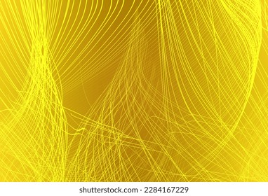 Dark Yellow vector blurred and colored pattern. An elegant bright illustration with gradient. Elegant background for a brand book.