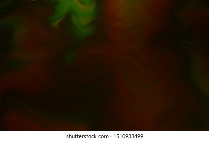 Dark Yellow vector blurred shine abstract template. An elegant bright illustration with gradient. Elegant background for a brand book.