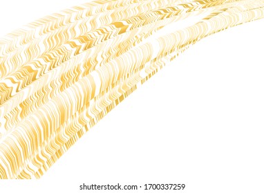 Dark Yellow vector blurred shine abstract background. Abstract colorful illustration with gradient. Completely new design for your business.