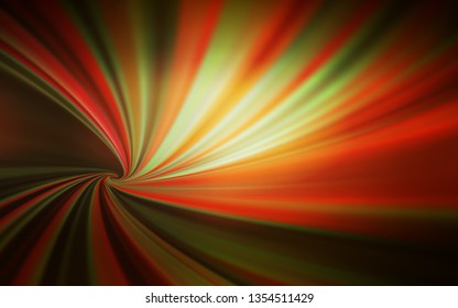 Dark Yellow vector blurred template. Glitter abstract illustration with gradient design. Blurred design for your web site.