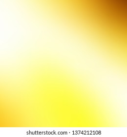 Dark Yellow vector blurred template. Colorful abstract illustration with gradient. Elegant background for websites.