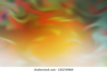 Dark Yellow vector colorful abstract background. Shining colored illustration in smart style. Background for designs.