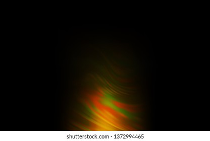 Dark Yellow vector colorful abstract background. Shining colored illustration in smart style. New style for your business design.