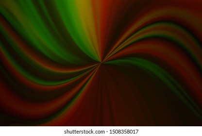 Dark Yellow vector colorful abstract texture. Glitter abstract illustration with gradient design. Smart design for your work.