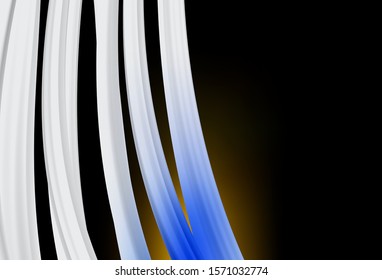 Dark Yellow vector colorful abstract background. Creative illustration in halftone style with gradient. The best blurred design for your business.