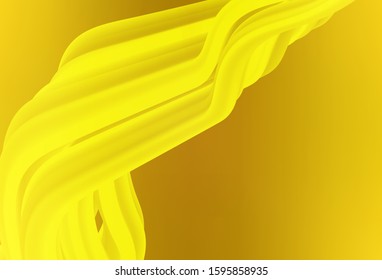 Dark Yellow vector colorful abstract background. Modern abstract illustration with gradient. Elegant background for a brand book.