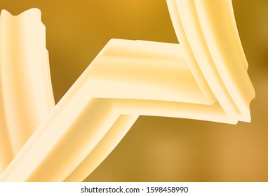 Dark Yellow vector colorful abstract background. A completely new colored illustration in blur style. Background for a cell phone.