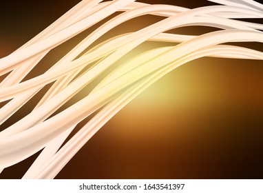 Dark Yellow vector colorful abstract texture. Abstract colorful illustration with gradient. Background for designs.