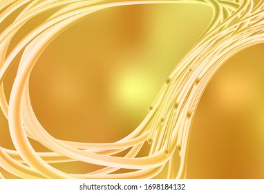 Dark Yellow vector colorful abstract texture. Glitter abstract illustration with gradient design. Background for a cell phone.