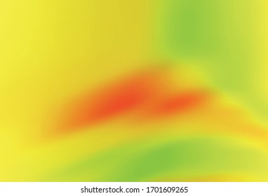 Dark Yellow vector colorful abstract background. Modern abstract illustration with gradient. New style for your business design.