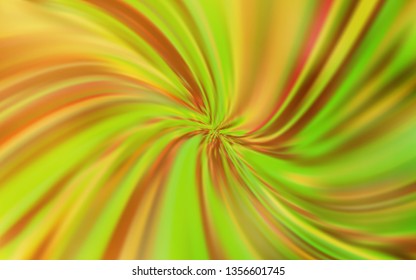 Dark Yellow vector colorful blur backdrop. An elegant bright illustration with gradient. Blurred design for your web site.