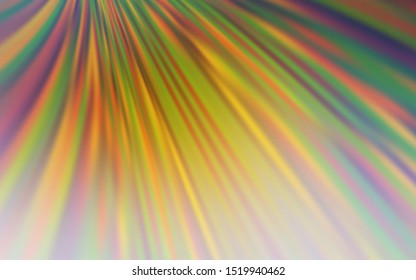Dark Yellow vector colorful blur backdrop. Colorful abstract illustration with gradient. Completely new design for your business.