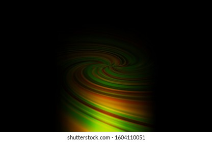 Dark Yellow vector colorful blur backdrop. Glitter abstract illustration with gradient design. Elegant background for a brand book.