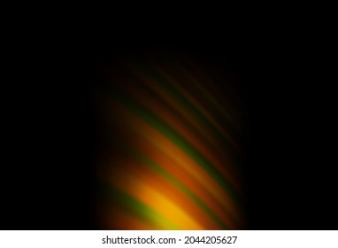 Dark Yellow vector colorful blur background. Shining colorful illustration in smart style. Completely new design for your business.
