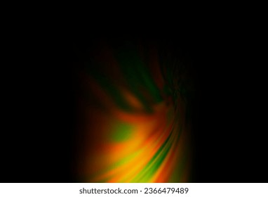 Dark Yellow vector colorful blur backdrop. Colorful abstract illustration with gradient. New way of your design.