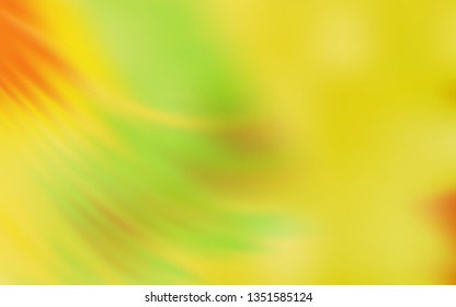 Dark Yellow vector glossy abstract backdrop. An elegant bright illustration with gradient. New design for your business.