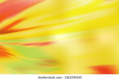 Dark Yellow vector glossy abstract layout. Creative illustration in halftone style with gradient. Smart design for your work.
