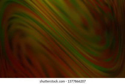 Dark Yellow vector glossy abstract layout. Modern abstract illustration with gradient. Background for a cell phone.