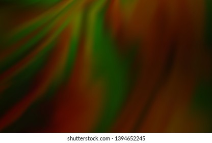 Dark Yellow vector glossy abstract layout. Abstract colorful illustration with gradient. Elegant background for a brand book.