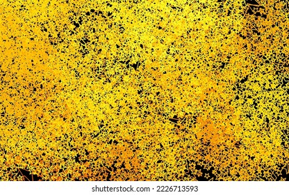 Dark Yellow vector layout with bright stars. Blurred decorative design in simple style with stars. Pattern for futuristic ad, booklets.