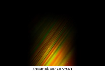 Dark Yellow vector layout with cosmic stars. Shining colored illustration with bright astronomical stars. Pattern for astrology websites.