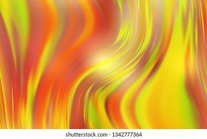 Dark Yellow vector modern elegant background. Glitter abstract illustration with gradient design. Background for designs.