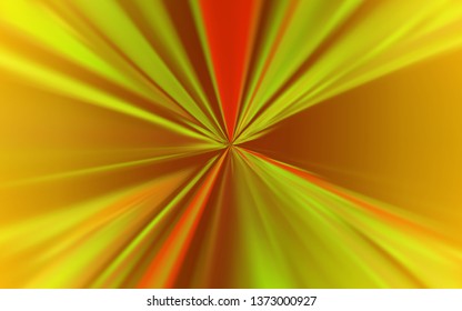 Dark Yellow vector modern elegant background. Creative illustration in halftone style with gradient. Blurred design for your web site.