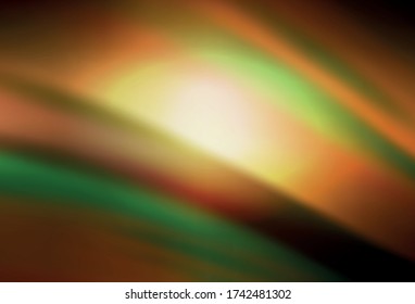 Dark Yellow vector modern elegant layout. Colorful abstract illustration with gradient. New way of your design.
