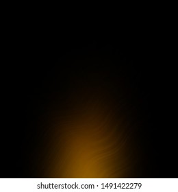 Dark Yellow vector pattern with curved lines. Colorful illustration, which consists of curves. Pattern for busines booklets, leaflets