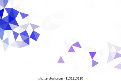 Dark Yellow vector polygon abstract backdrop. Colorful illustration in abstract style with triangles. Textured pattern for your backgrounds.