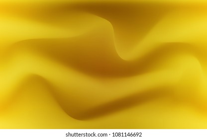 Dark Yellow vector template with abstract circles. Colorful illustration in abstract marble style with gradient. The elegant pattern for brand book.