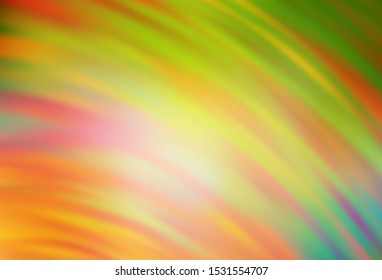 Dark Yellow vector template with lines. A completely new colorful illustration in simple style. Abstract design for your web site.